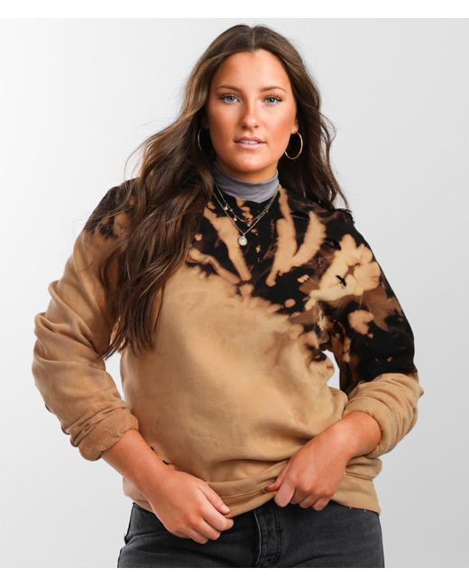 Gilded Intent Fleece Oversized Tie Dye 