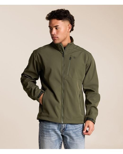 Ariat Green Logo 2.0 Softshell Jacket for men