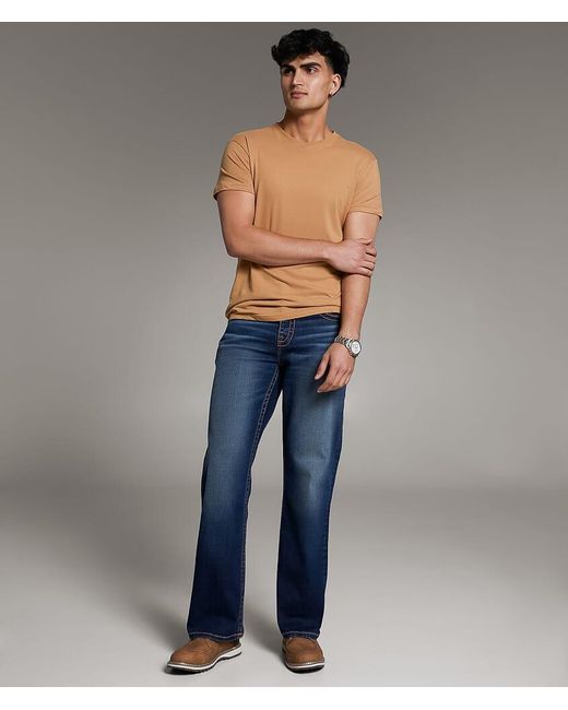BKE Blue Tyler Boot Stretch Jean for men