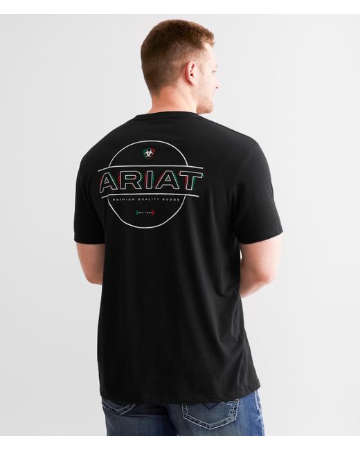Ariat Black Lenticular Mex T-shirt for men