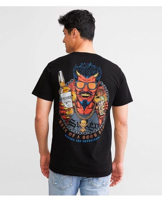 Sullen Black Helluva Time T-Shirt for men