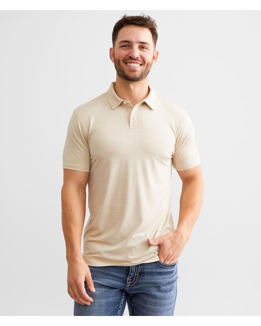 BKE Natural Performance Stretch Polo for men