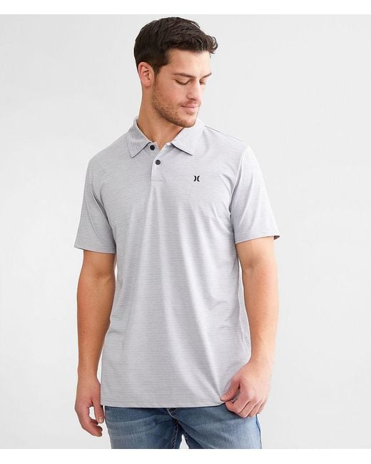 Hurley White Saddle Polo for men