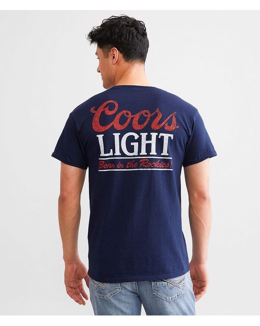 Changes Blue Coors Light T-Shirt for men