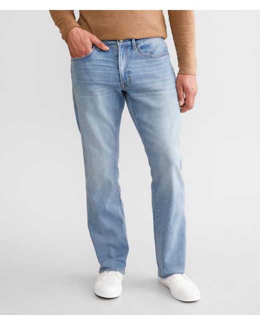Outpost Makers Blue Relaxed Straight Stretch Jean for men