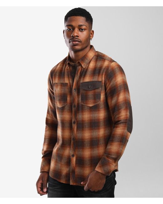 brown flannels