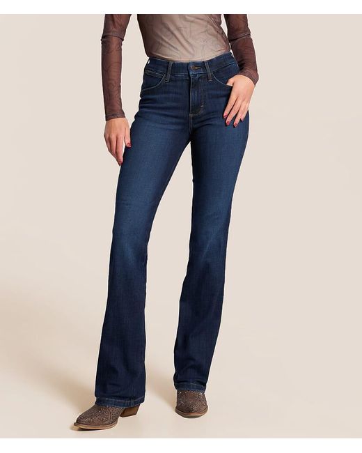 Wrangler Blue Bespoke Boot Stretch Jean