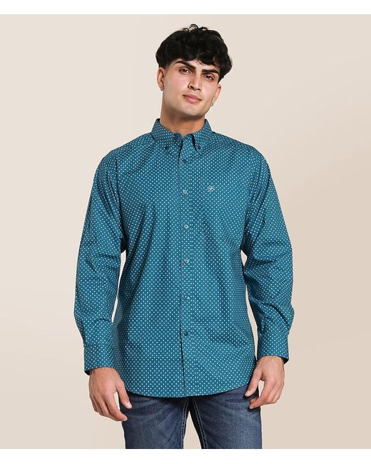 Ariat Blue Tyce Shirt for men