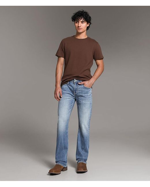 BKE Blue Aiden Boot Stretch Jean for men