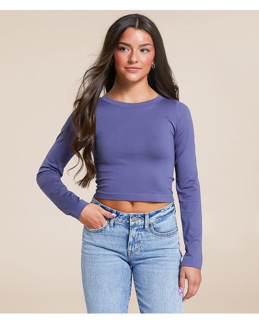 FITZ + EDDI Blue Contour Top