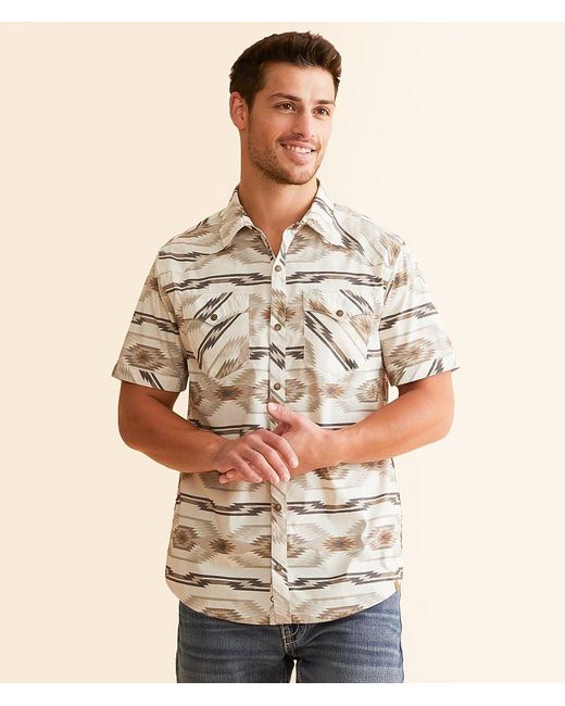 Gentry County Natural Southwestern Standard Shirt for men