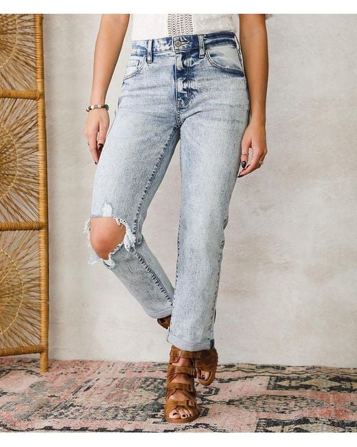 Kancan Kalila HR Distressed Relaxed Jean main image 0