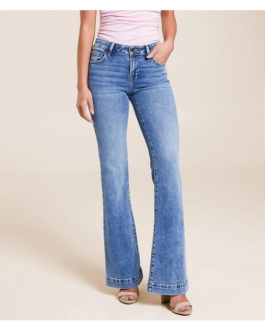 Hidden Jeans Blue Carter Trouser Stretch Jean