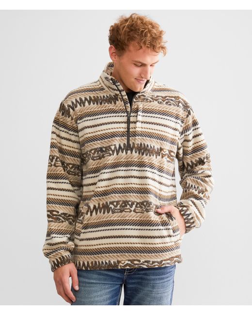 Billabong Boundary Fleece Pullover in Brown for Men | Lyst