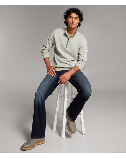 BKE Men's Gray Jake Boot Stretch Jean