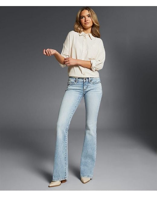 Buckle Black Blue Fit No. 13 Boot Stretch Jean