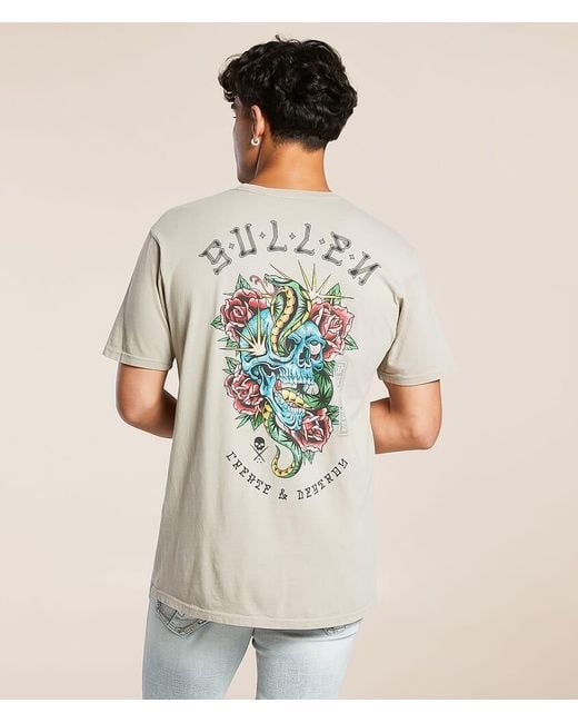 Sullen Natural Create Destroy T-Shirt for men