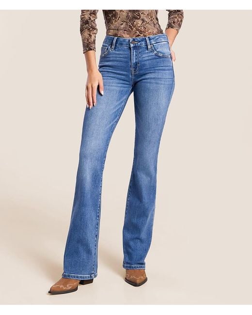 Hidden Jeans Blue Ryan Boot Stretch Jean