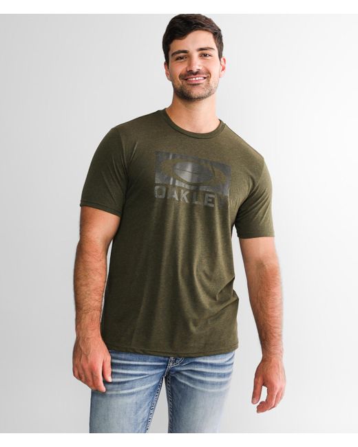 Oakley Bark Coin Flip O Hydrolixtm T-shirt in Green for Men | Lyst