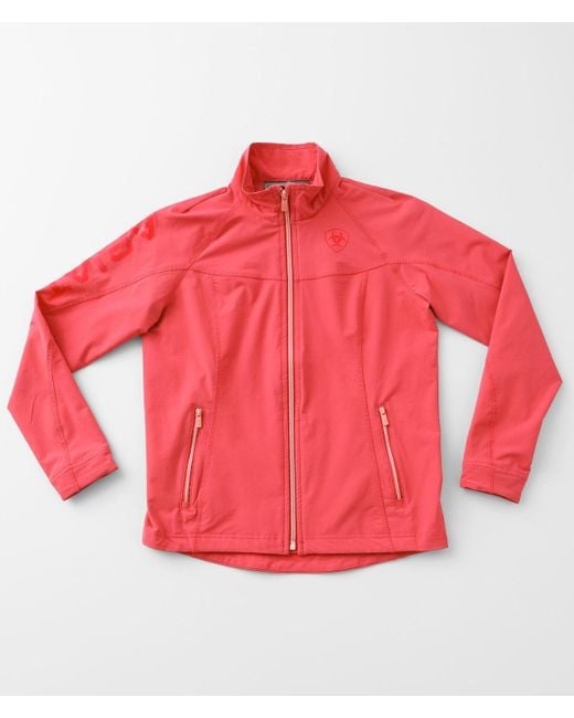Ariat Girls Agile Softshell Jacket in Pink Lyst