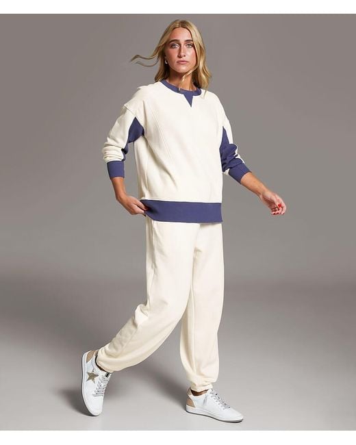 BKE Gray High Rise Jogger Sweatpant
