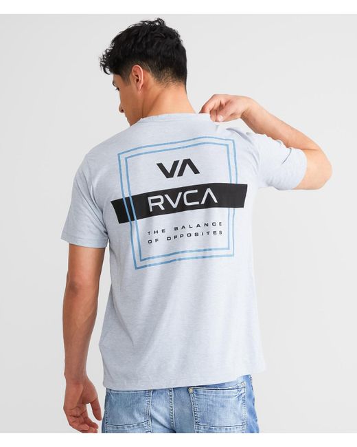 RVCA Forward Sport T-shirt in Blue for Men | Lyst