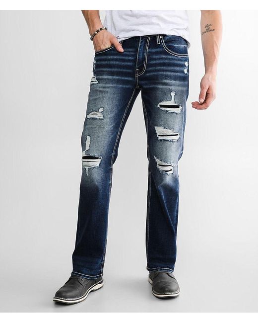 BKE Blue Jake Boot Stretch Jean for men