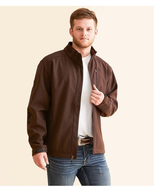 Ariat Brown Logo 2.0 Softshell Jacket for men