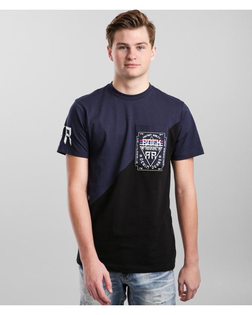 Rock Revival Wilson T-shirt in Black 