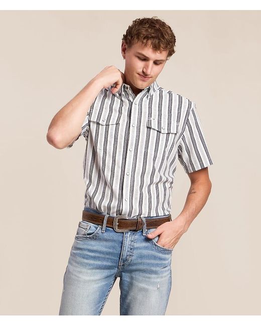 Farrell White Jake Performance Stretch Shirt for men