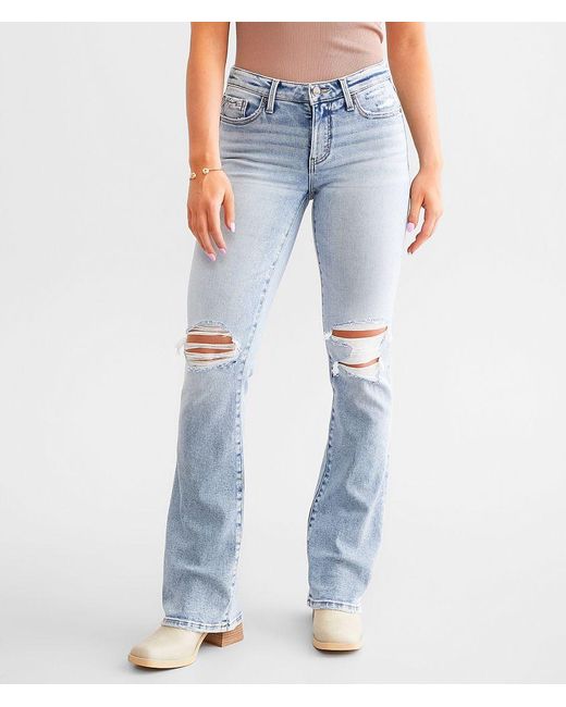 Buckle Black Blue Fit No. 53 Tailored Boot Stretch Jean