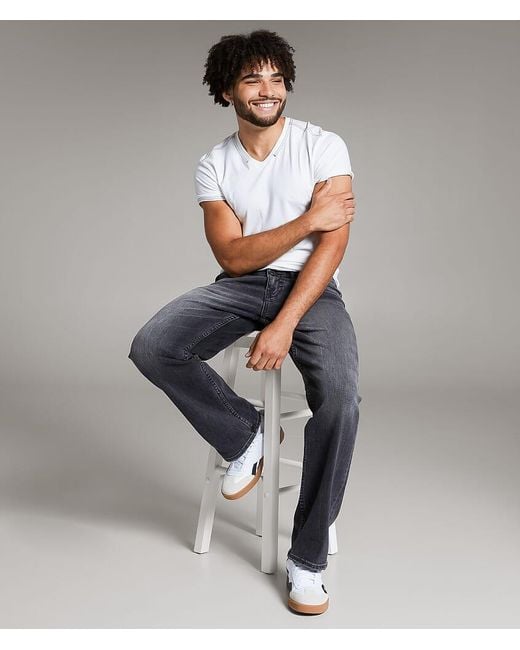 BKE Gray Wells Baggy Stretch Jean for men