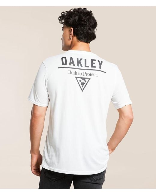Oakley White Si Built To Protect T-Shirt for men