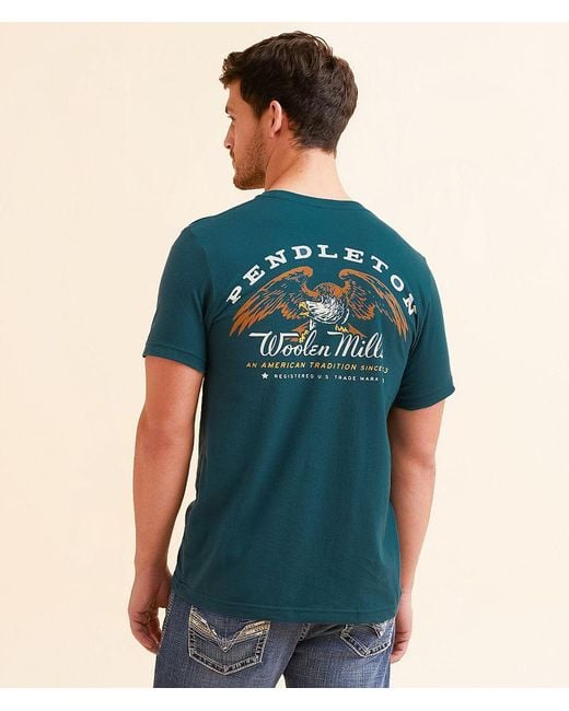 Pendleton Blue Atlantic T-Shirt for men
