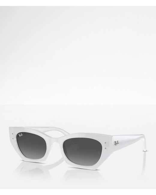Ray-Ban White Zena Sunglasses