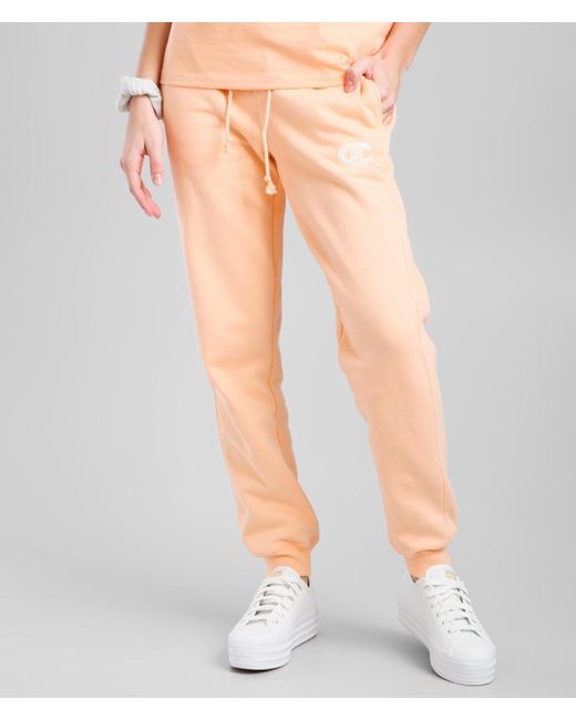 orange champion sweatpants