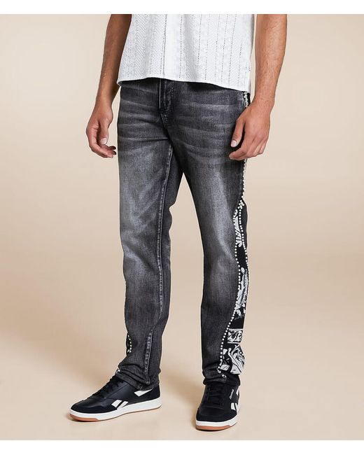 Preme Gray Straight Stretch Jean for men