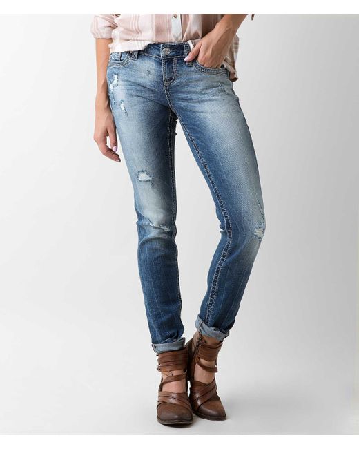 Daytrip Lynx Skinny Stretch Jean in Blue Lyst