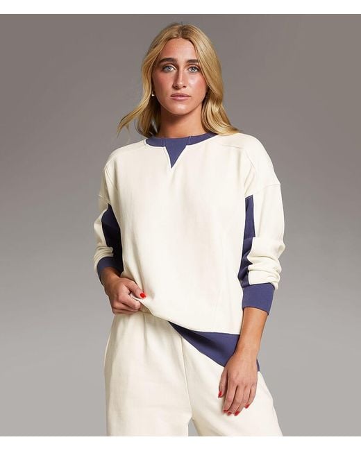 BKE White Washed Pullover