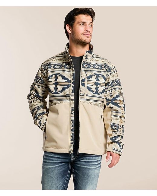 Ariat Natural Southwestern Softshell Jacket for men