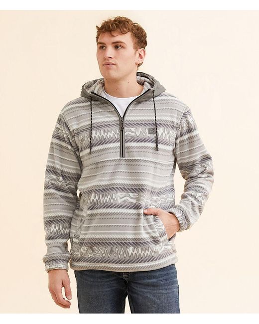 Billabong Gray Boundary Lite Pullover Hoodie for men