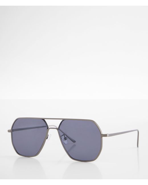 BKE Metallic Geo Sunglasses for men