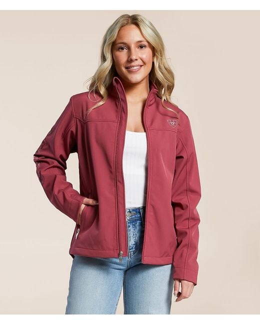 Ariat Red New Team Softshell Jacket