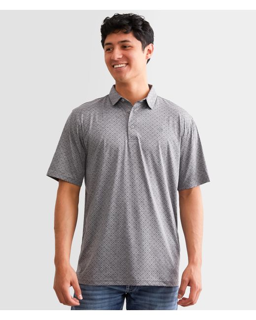 Ariat Gray Charger 2.0 Polo for men
