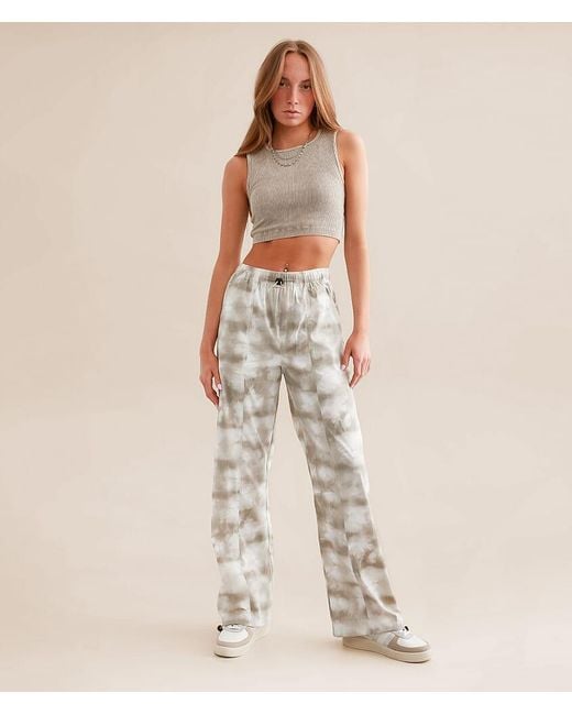 Gilded Intent White Parachute Pant