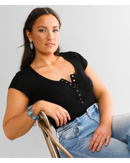free people black henley