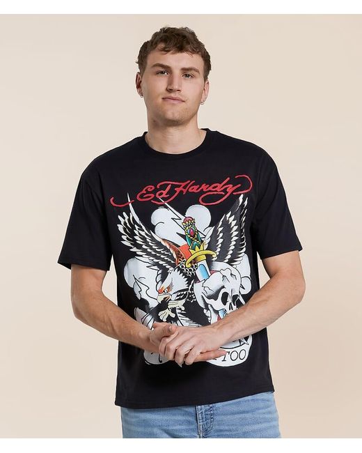 Ed Hardy Black Eagle T-Shirt for men