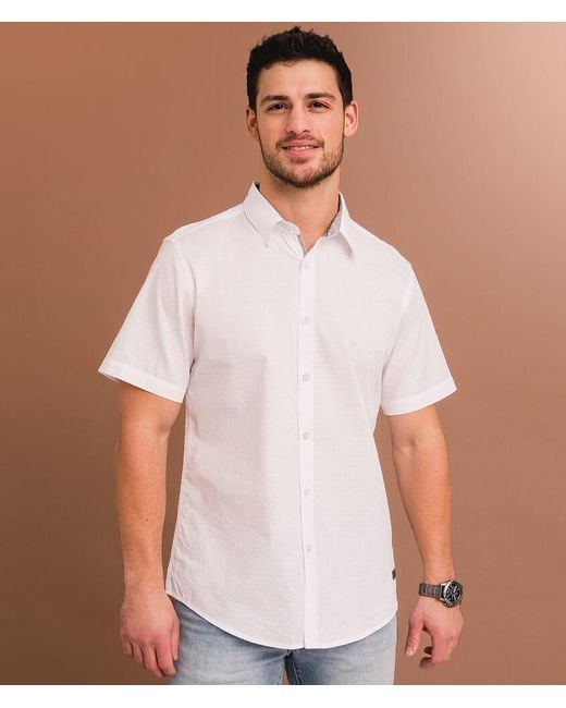Outpost Makers White Athletic Shirt for men