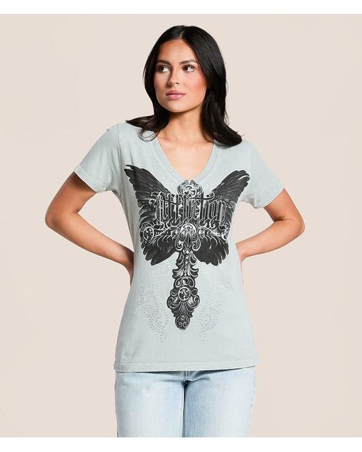 Affliction Gray Devotion T-Shirt