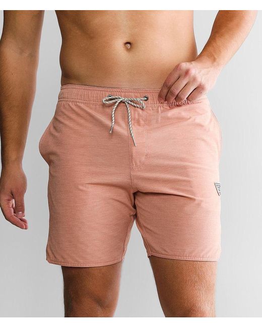 Vissla Multicolor Solid Sets Ecolastics Stretch Swim Trunks for men